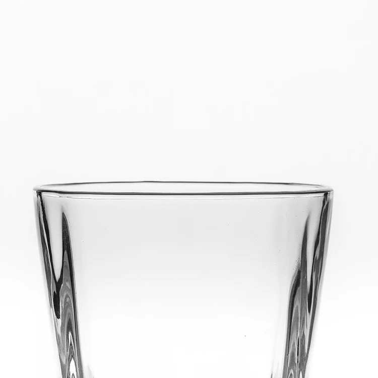 Square Simple Style Crystal Whiskey Rock Glass
