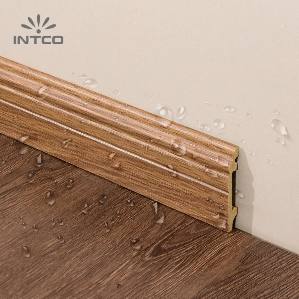 INTCO Waterproof Decorative Flooring Cornice Skirting Base Board
