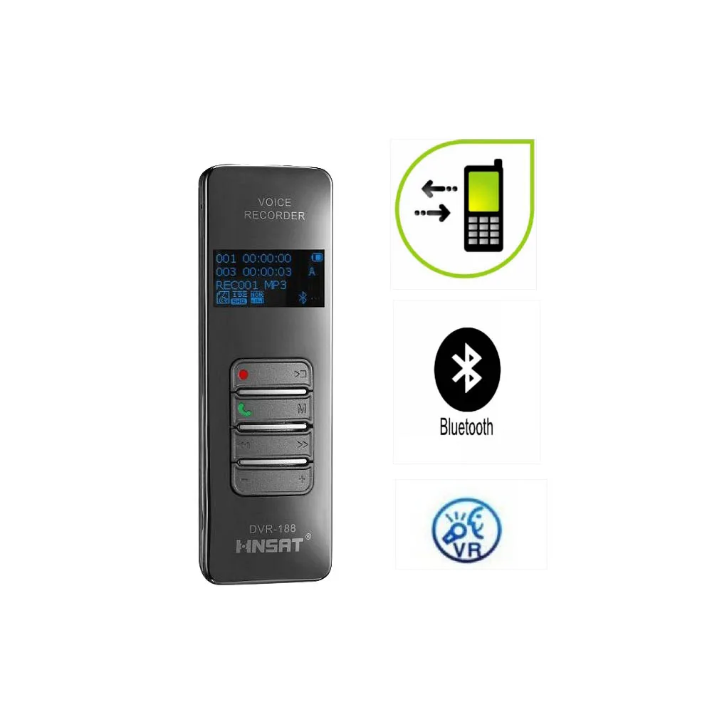 8GB Wireless Voice Recorder Mobile Cellphone Telephone Call Voice Audio Recorder Dictaphone Mp3 Player