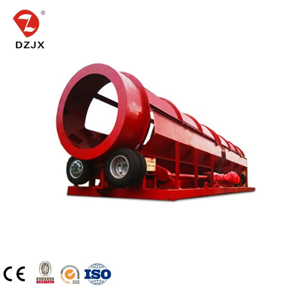 Высокопроизводительный компостный ротационный Золотой троммель/троммель сито