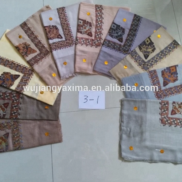 Emboridery shawl head cover dress