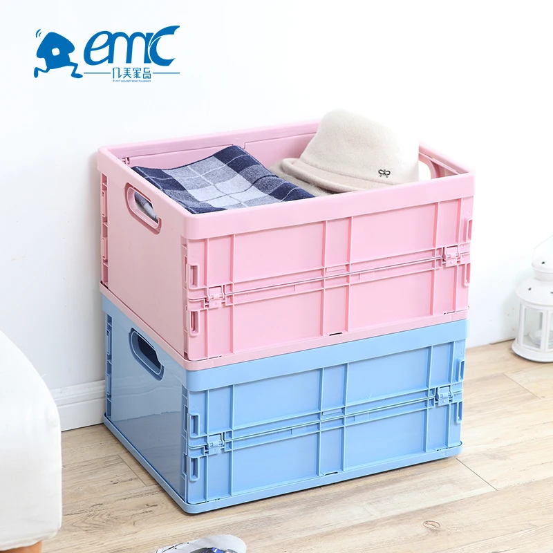 Large heavy duty plastic pallet storage bin box