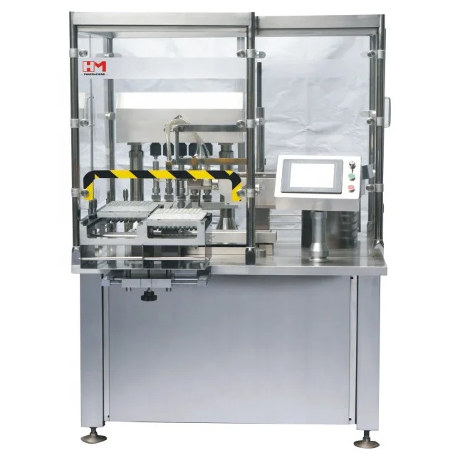 Automatic Pre-fill Syringe Filling & Sealing Machine CE GMP approved /EU cGMP Standard