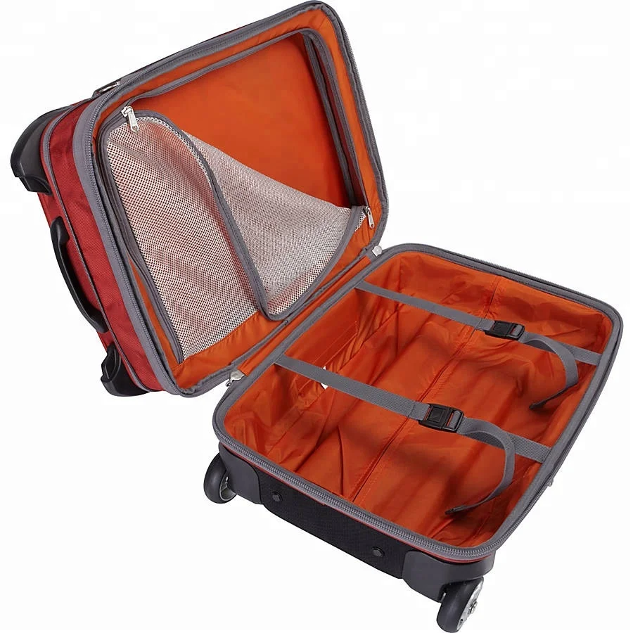 High Quality Lightweight Trolley Case Large Capacity Cabin-Approved Ryanair Travel Soft Waterproof Polyester Customizable Logo
