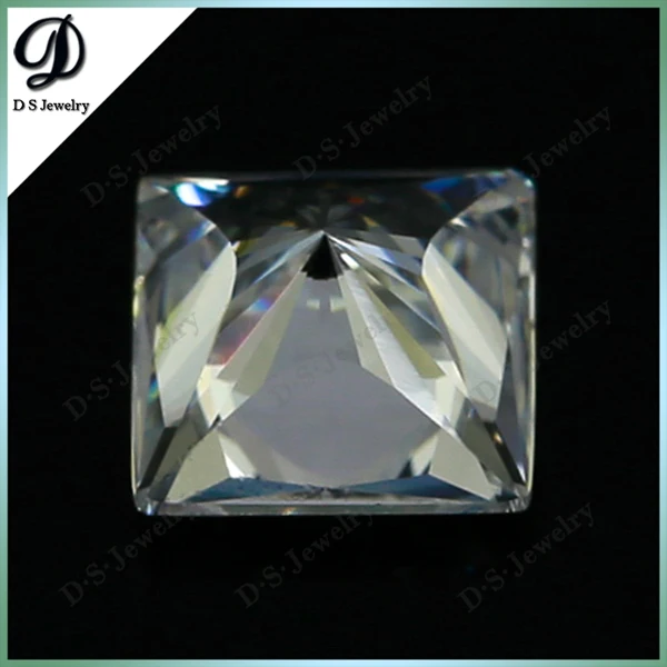 9*9 mm Laser machine cut rough crystal gemstone for jewelry
