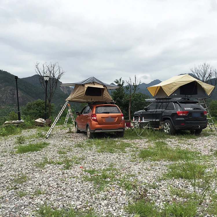 Hot selling 3 person outdoor camping car roof tent