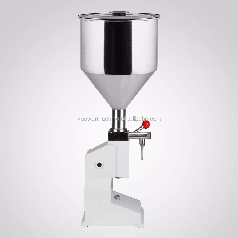 Liquid Filling Machine Manual 5 ml to 50 ml Liquid Bottle Filler Food Grade Drink Water Olive Oil Essential oil A03 No Electric