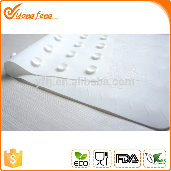 
Waterproof Low Price Non Slip silicone shower mat for Bathroom bath mats 