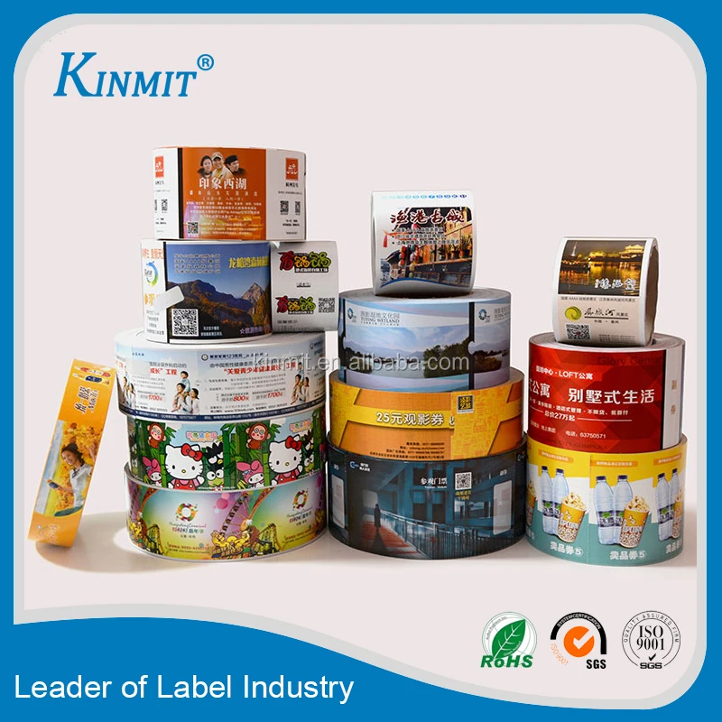 Kinmit Factory Custom Order Lottery Concert Bus Movie Ticket Printing