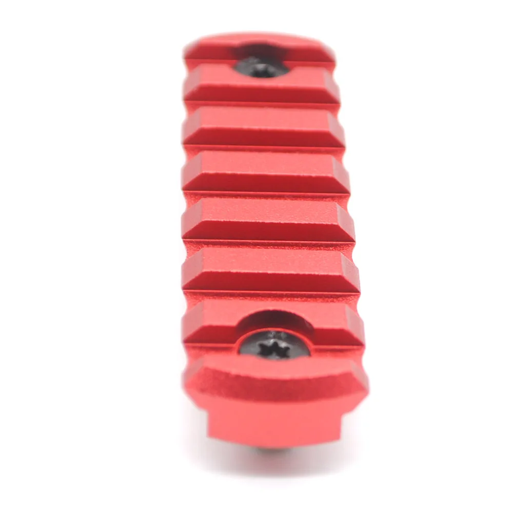 
Red Color Aluminum 7 slots M-lok picatinny Rail Section fits AR15 AR-15M-LOK handguard 