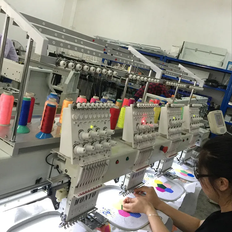 Wonyo 4 head computerized zsk embroidery machine in China