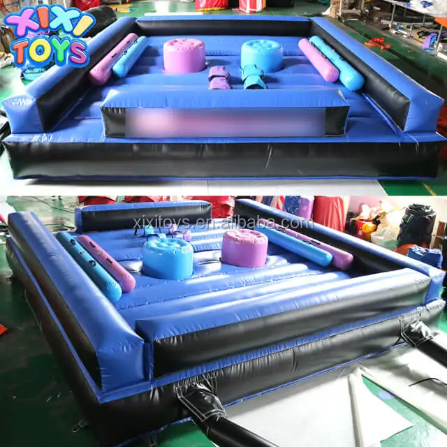 Air sealed inflatable jousting poles, inflatable fighting sticks for gladiator jousting game