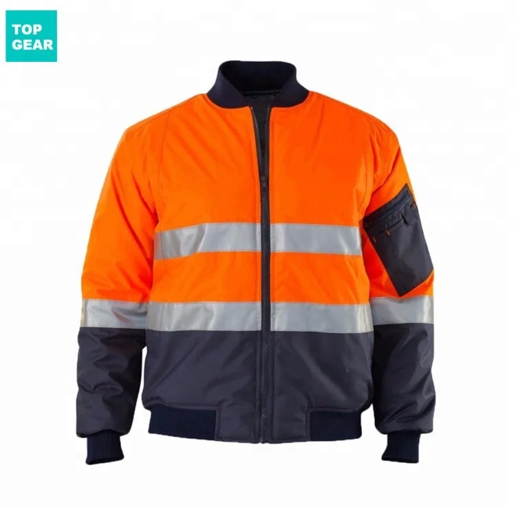 High quality oxford bomber jacket without hood for men