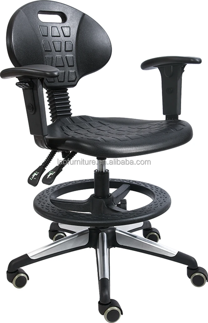 lab bench stool chairs adjustable esd lab stools chair with armrest