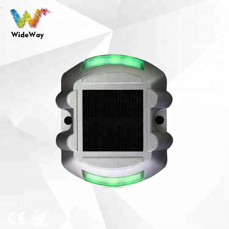 Die-casting Aluminum reflector road stud solar warning road marker