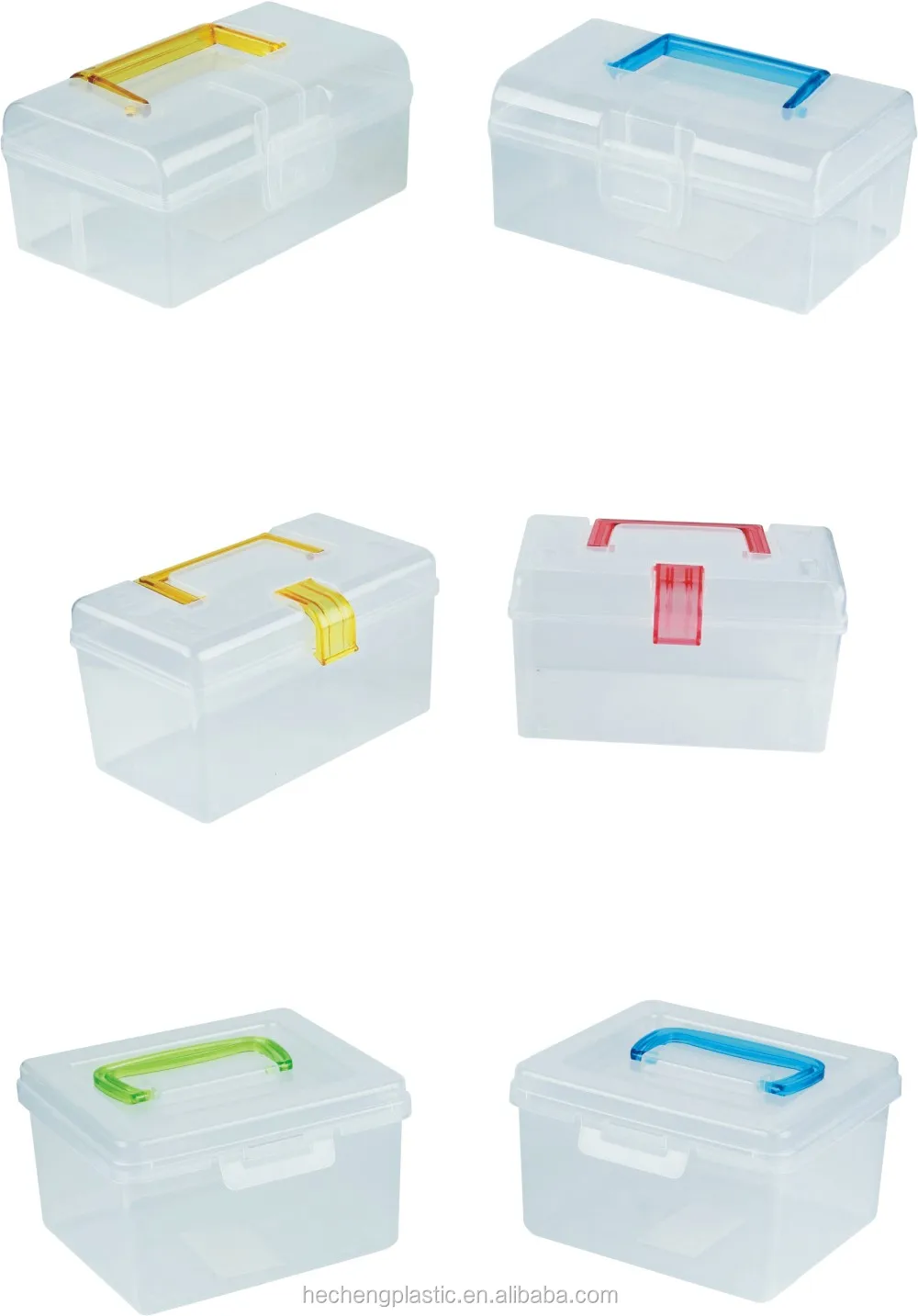 
PP plastic transparent medical tooling container 