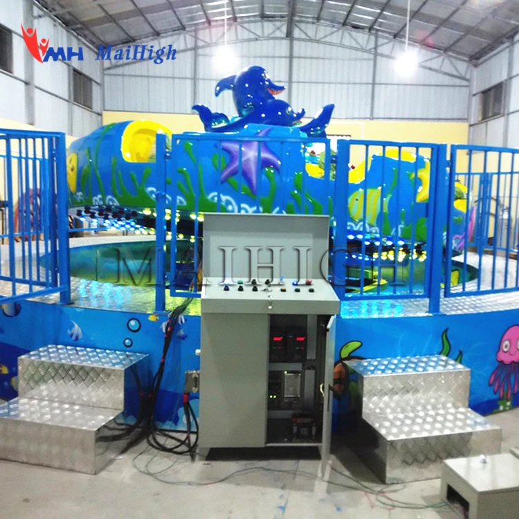 New Outdoor Amusement Park Games Playground Ocean Disc Turntable For Sale