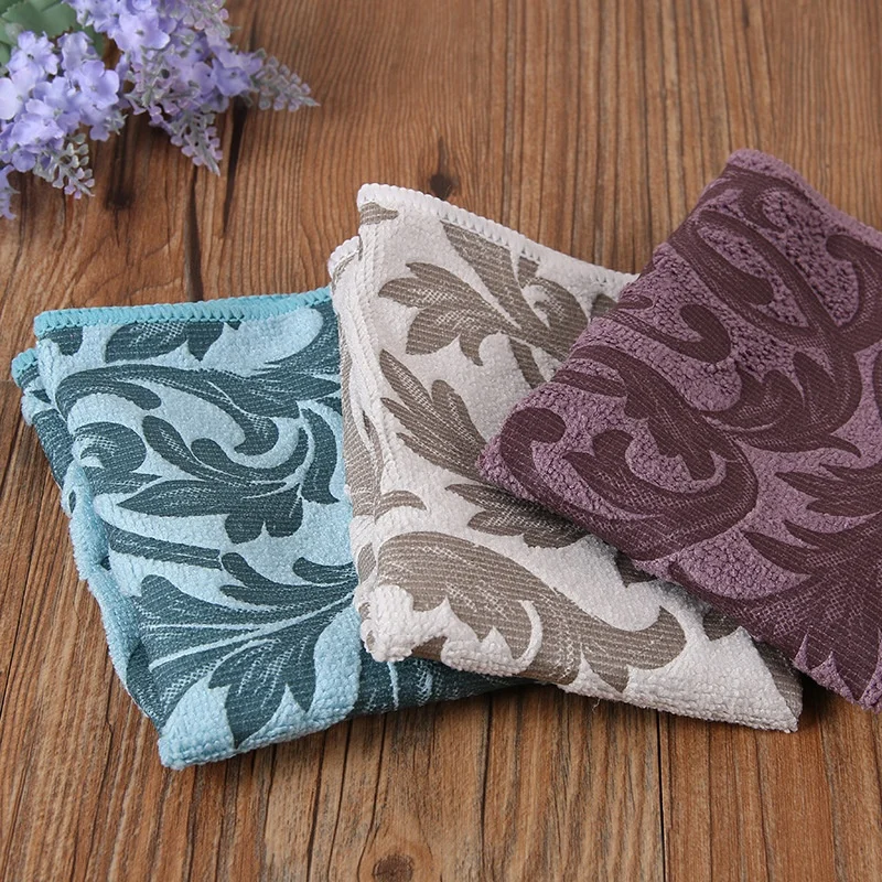 Amazon Top Seller 2021 Custom Printed Square Quick Absorbent Place Mat Microfiber Placemats Kitchen Dish Drying Mat