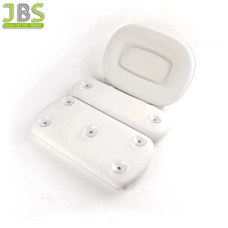 Роскошная комфортная трехпанельная подушка для ванны спа с присоской