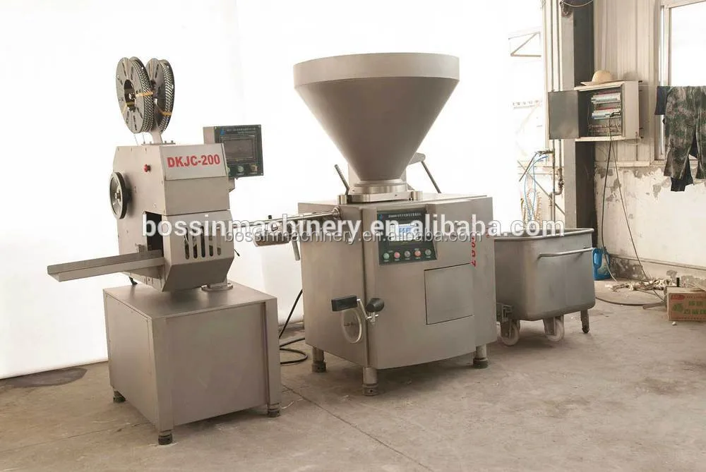 Electric sausage machine equipment:sausage filler+sausage clipper