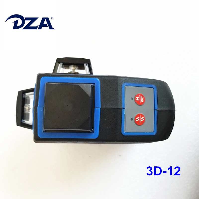 Dzachina линейный нивелир с голубым светом Ld 2d 8/3d 12 линий 3d 360 градусов самонивелирующийся лазер