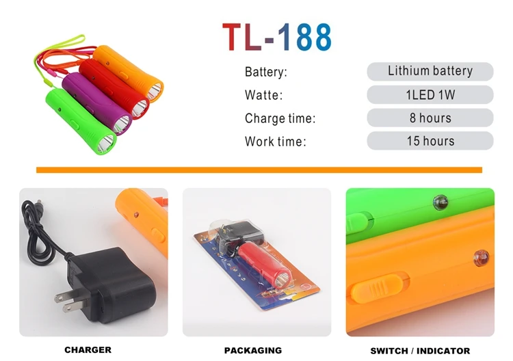 led flashlight cheap small plastic flashlights mini portable light