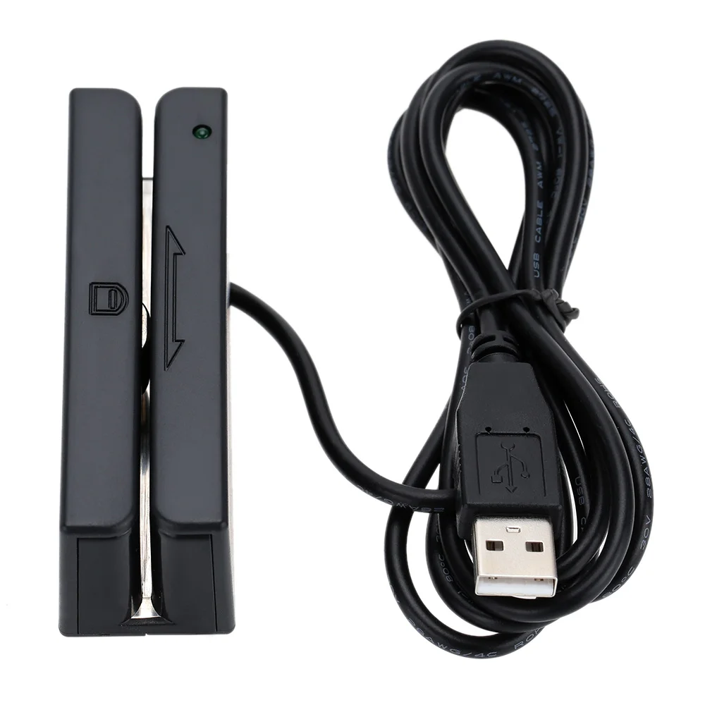 SYC580 RS232 USB магнитный считыватель кредитных карт 123
