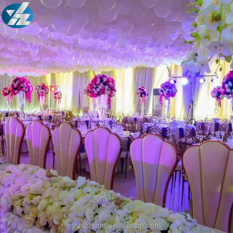 New Royal Style PU Leather Dining Chair For Wedding