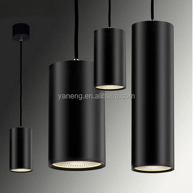 Современная цилиндрическая Подвесная Лампа 15 Вт 28 Вт, светодиодный прожектор