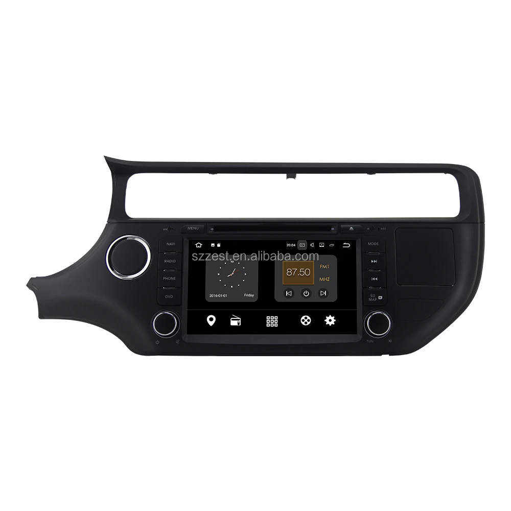  Автомобильный Dvd-проигрыватель ZETSTECH Android 10 0 для KIA RIO 2015 Аудио мультимедийный стерео-проигрыватель с поддержкой DVR WIFI DAB OBD