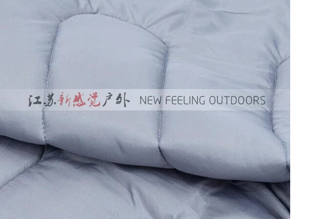 Camping Home Light Polyester Fiber Indoor Blue Windproof Envelope Sleeping Bag With Hood Outdoor Hiking