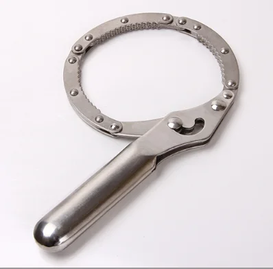 Handcuff-type craftsman universal oil filter wrench for sale