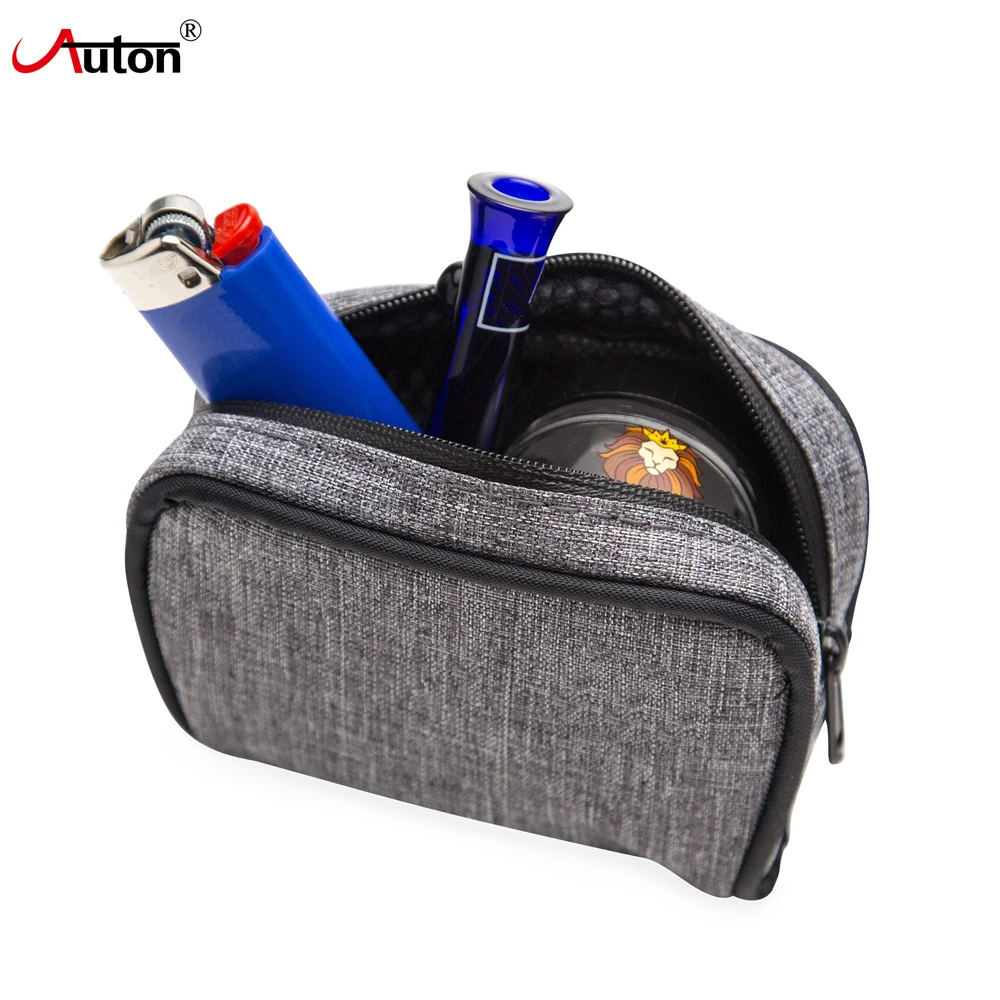 Wholesale Factory Dog Testing Polyester Fabric Activated Carbon Lined Smell Proof Bag