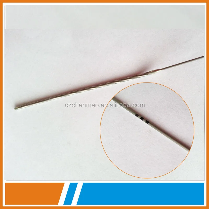 Медицинская нитиноловая направляющая проволока с маркировкой медицинского оборудования