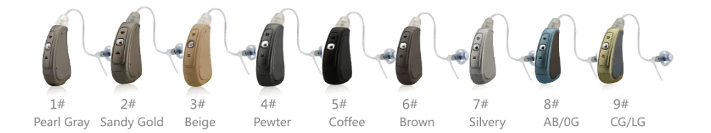 Up to 32 channels regular power waterproof ric digital hearing aids