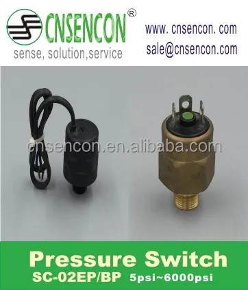 Air ,Water, Oil ,High Pressure Switch SC-02EP/BP CNSENCON