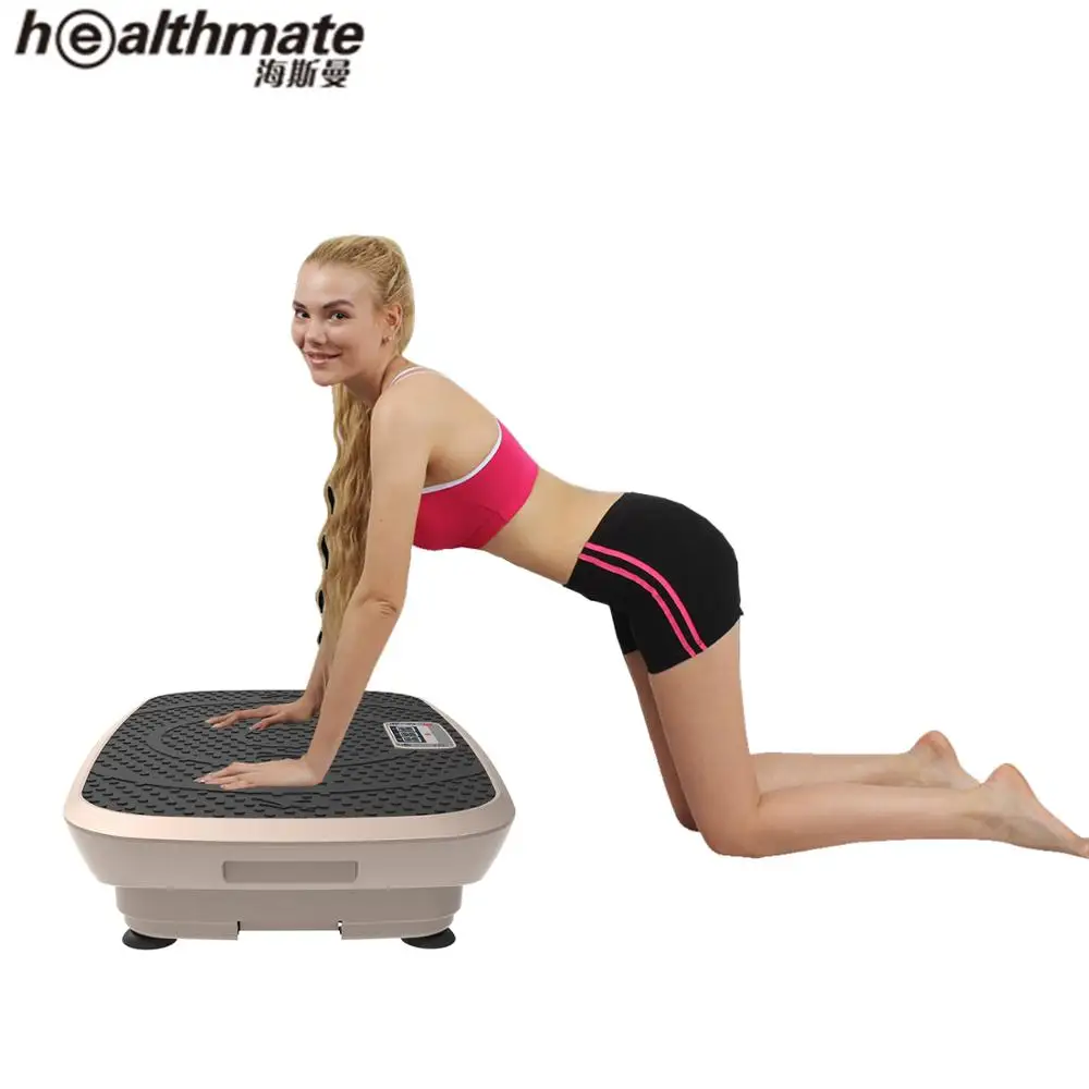 500W Fitness Body Shaper Full Body Vibration Platform crazy fitness massage