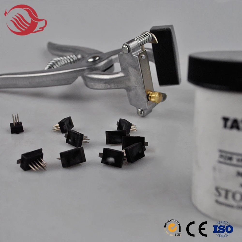 Pig Skin Tattoo / Tattoo Ear Tag Plier / Animal Tattoo Kit Tattoo  machine equipment