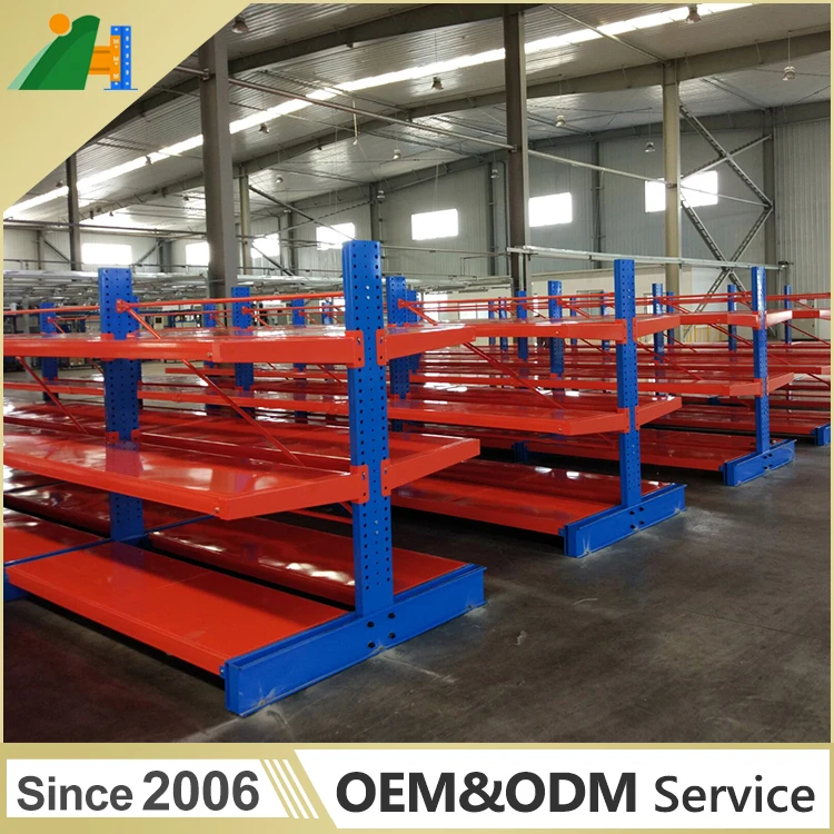 Metal Galvanized Cantilever Cabinet Steel Heavy Duty Cantilever Shelving