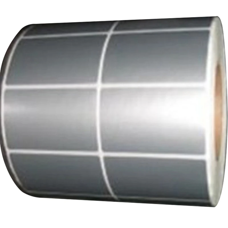 Flexography Self adhesive Glossy Golden Aluminum Foil Paper