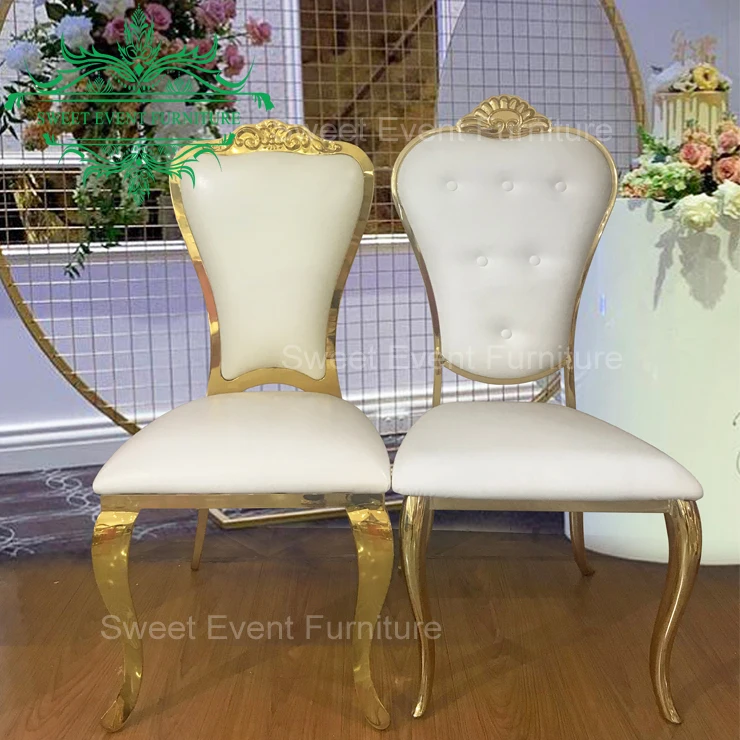 Modern stainless steel frame used hotel chairs for sale