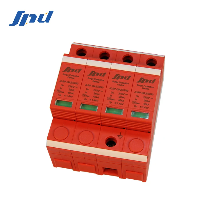 JINLI spd 275v ac Surge protection devices 3 phase lightning surge protection 40ka ac surge arrester