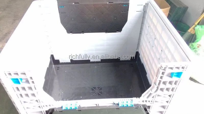 Хорошая цена, складная пластиковая коробка для поддонов, складной контейнер