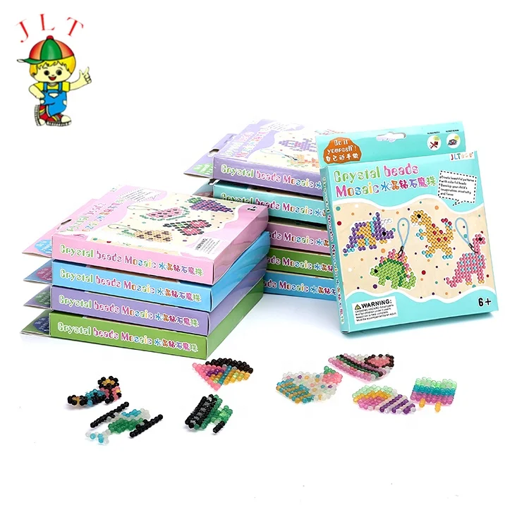 Wholesale Popular Toy Water Beads Educational Toys 3d Diy Craft Kit Dinosaur Painting Kit