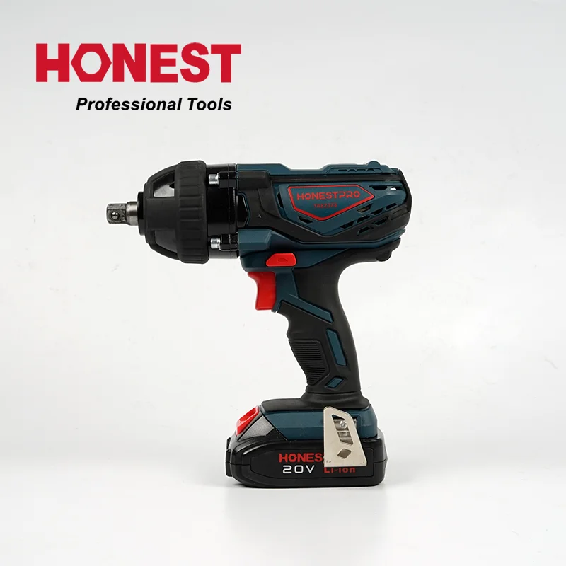 
High Torque 20 Volt 2Ah Lithium Battery Charger Cordless Impact Electric Wrench 