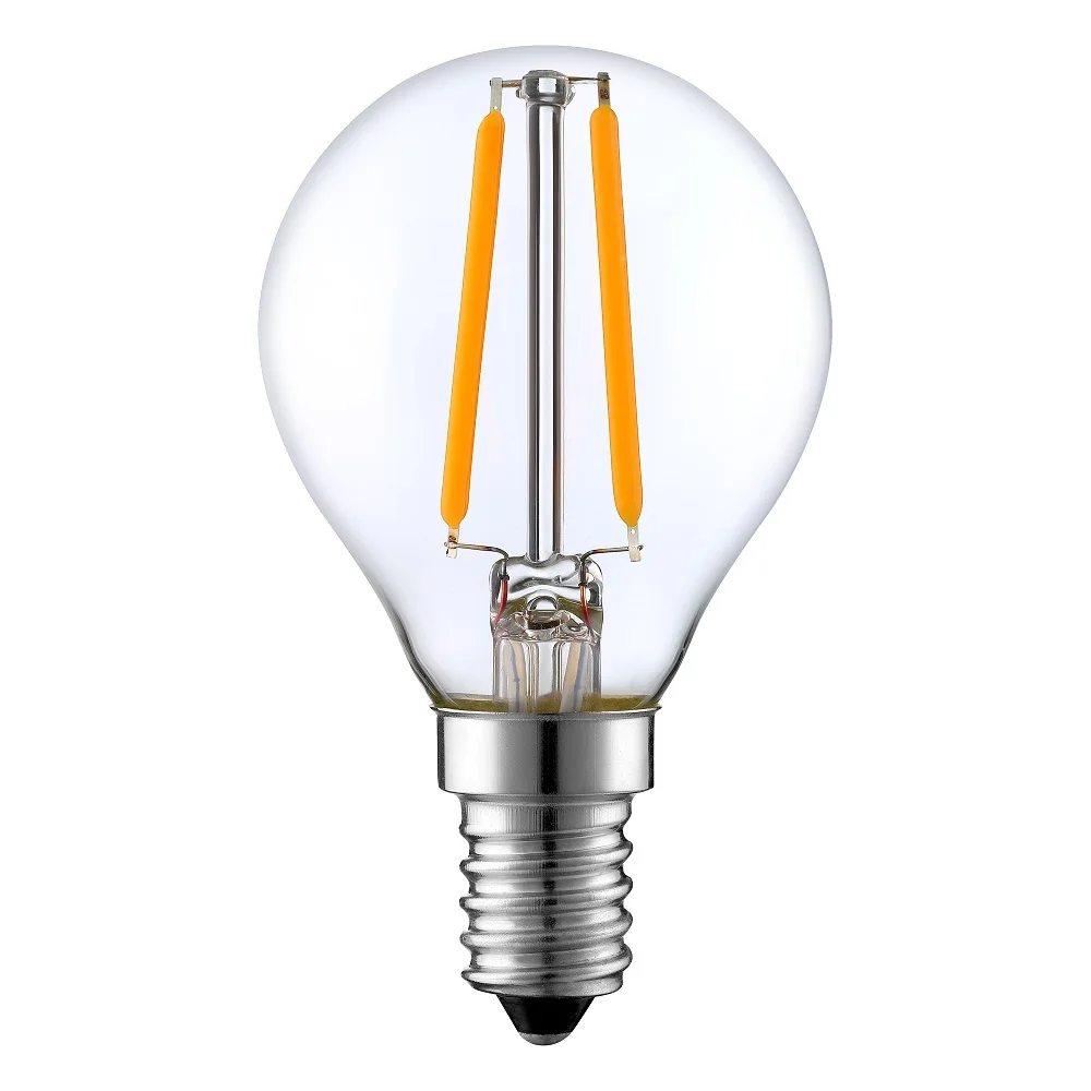 Factory wholesale high lumen home or outdoor lighting dimmable e27/e26/b22 filament lamp led light bulb