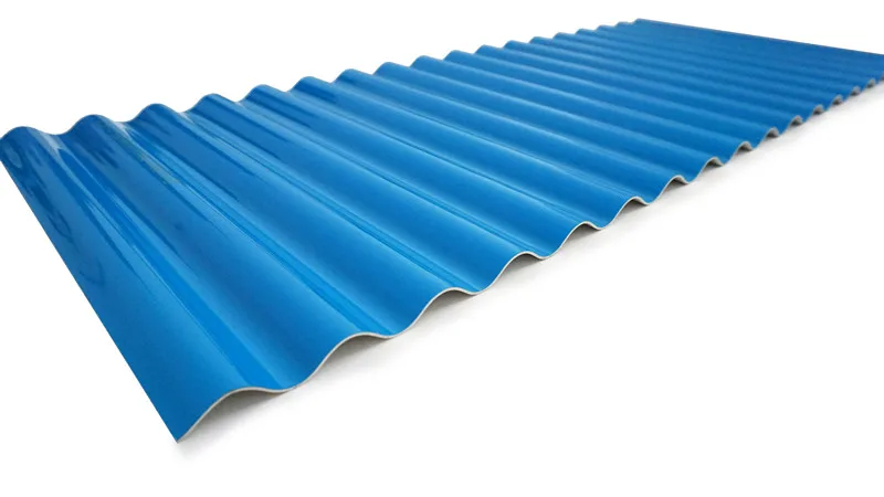 Жаропрочные гофрированные кровельные листы зеленого цвета, кровельный лист для дома