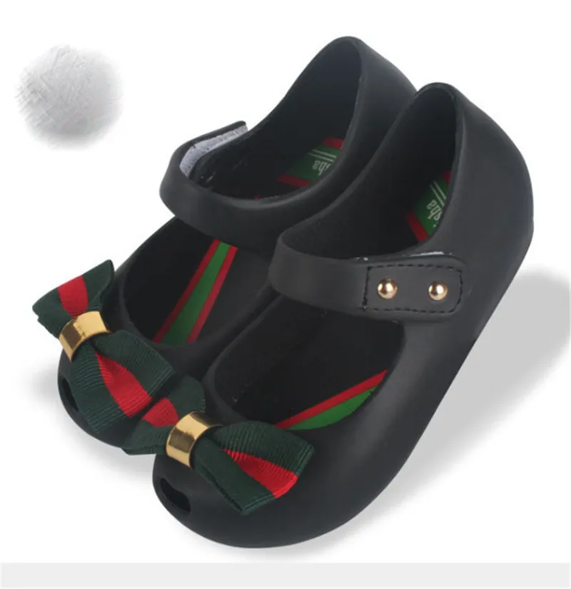 
Hot Sale PVC Girls Sandals Butterfly Knot Fish Head Kids Shoes 