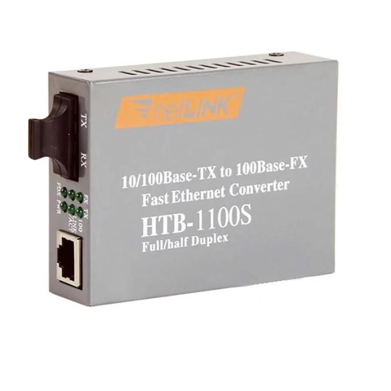 China Factory Single Mode Ethernet Fiber Media Converter Switch Gigabit Wire Transceiver