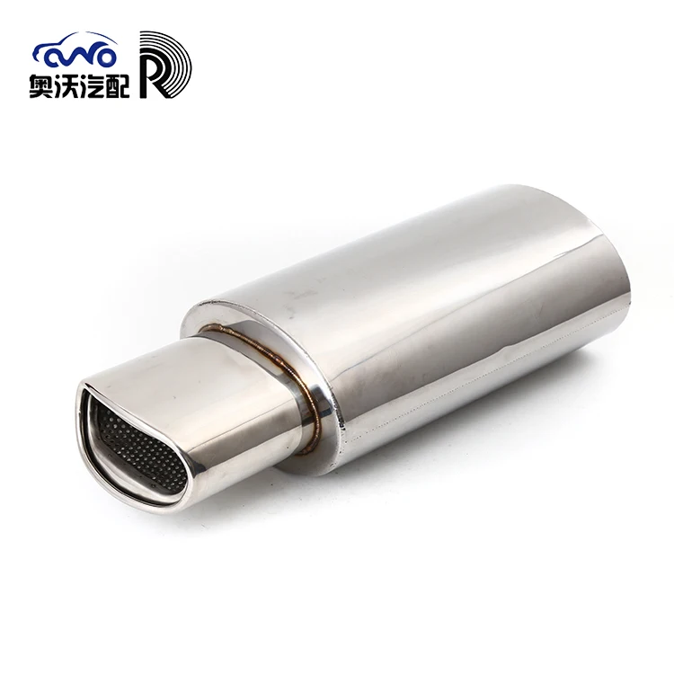 
China Manufacturer Wholesale SS304 Material Universal Car Exhaust System Muffler 